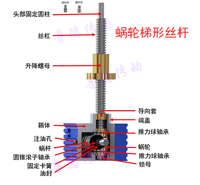 蜗轮提升<a href='/default.html'>丝杆升降机</a>